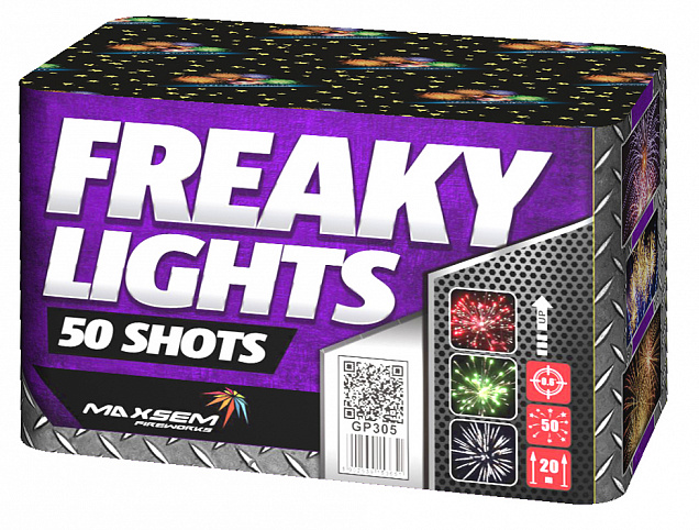 Baterie de artificii Freaky Lights